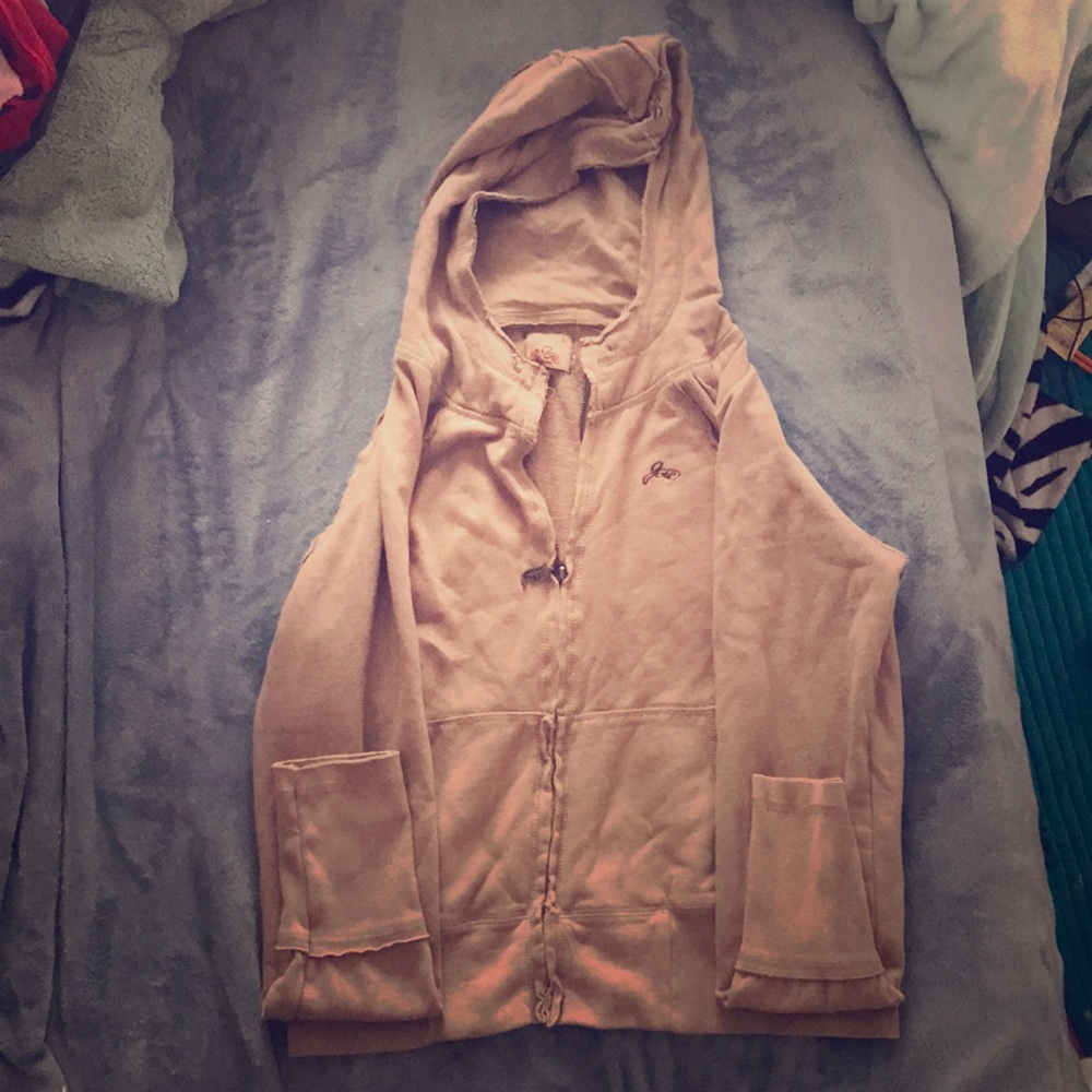 Grey zip up jacket JOIE CALIFORNIA